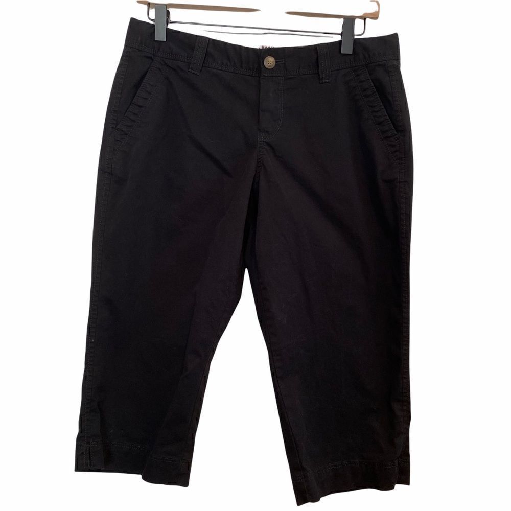 Old Navy Black Perfect Capris